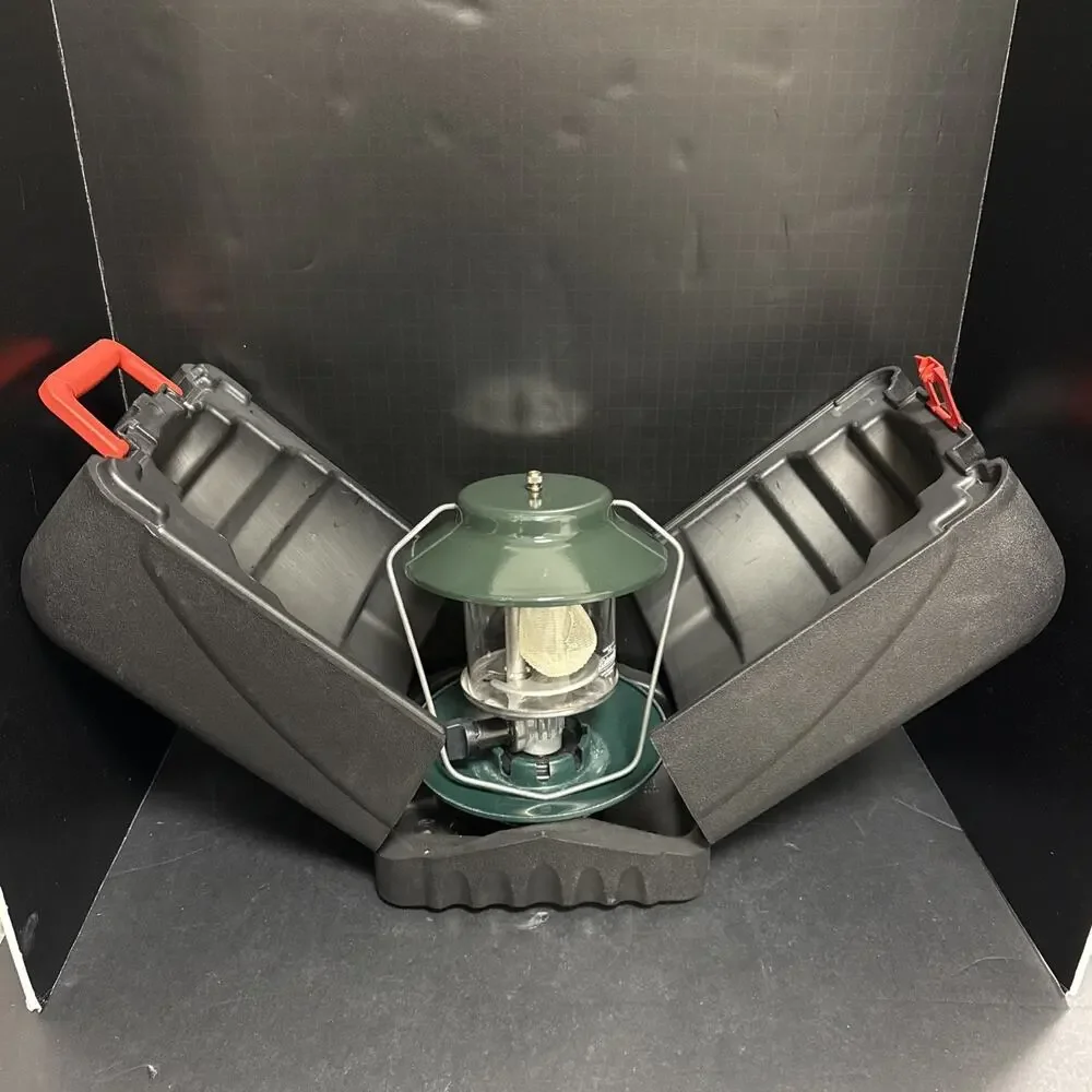 Coleman Propane Lantern One Mantle Lantern 5150 With Plastic Case Tested No Tank
